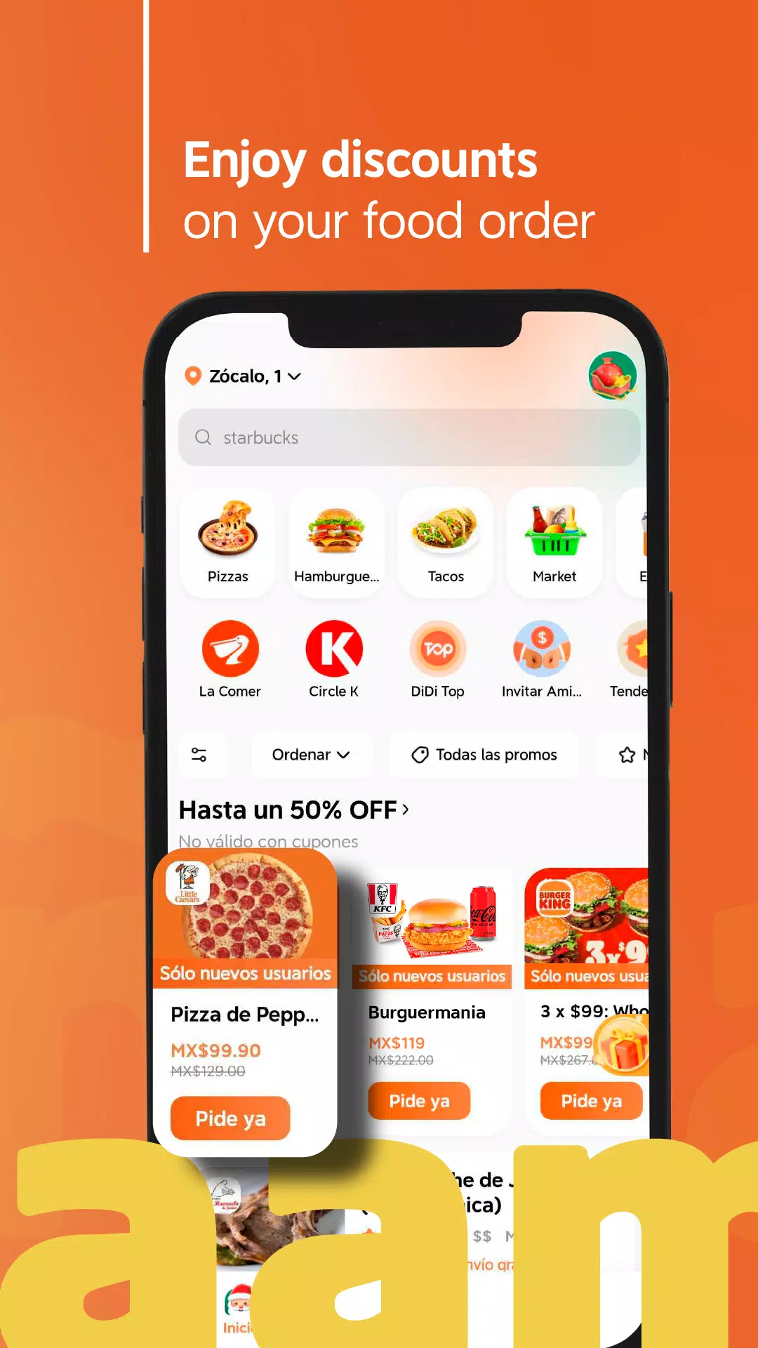DiDi Food: Express Delivery应用截图第1张