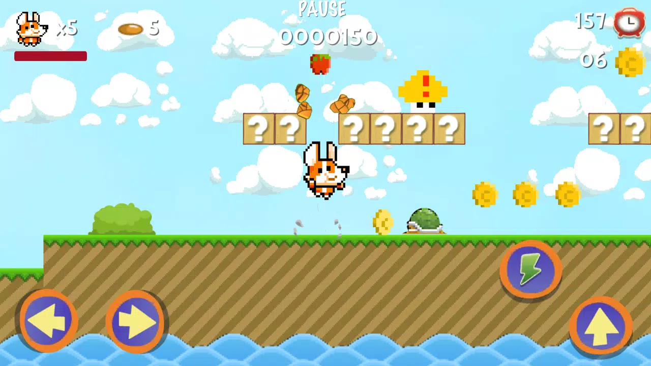 Super Dog Run Jungle Adventure Captura de pantalla 0