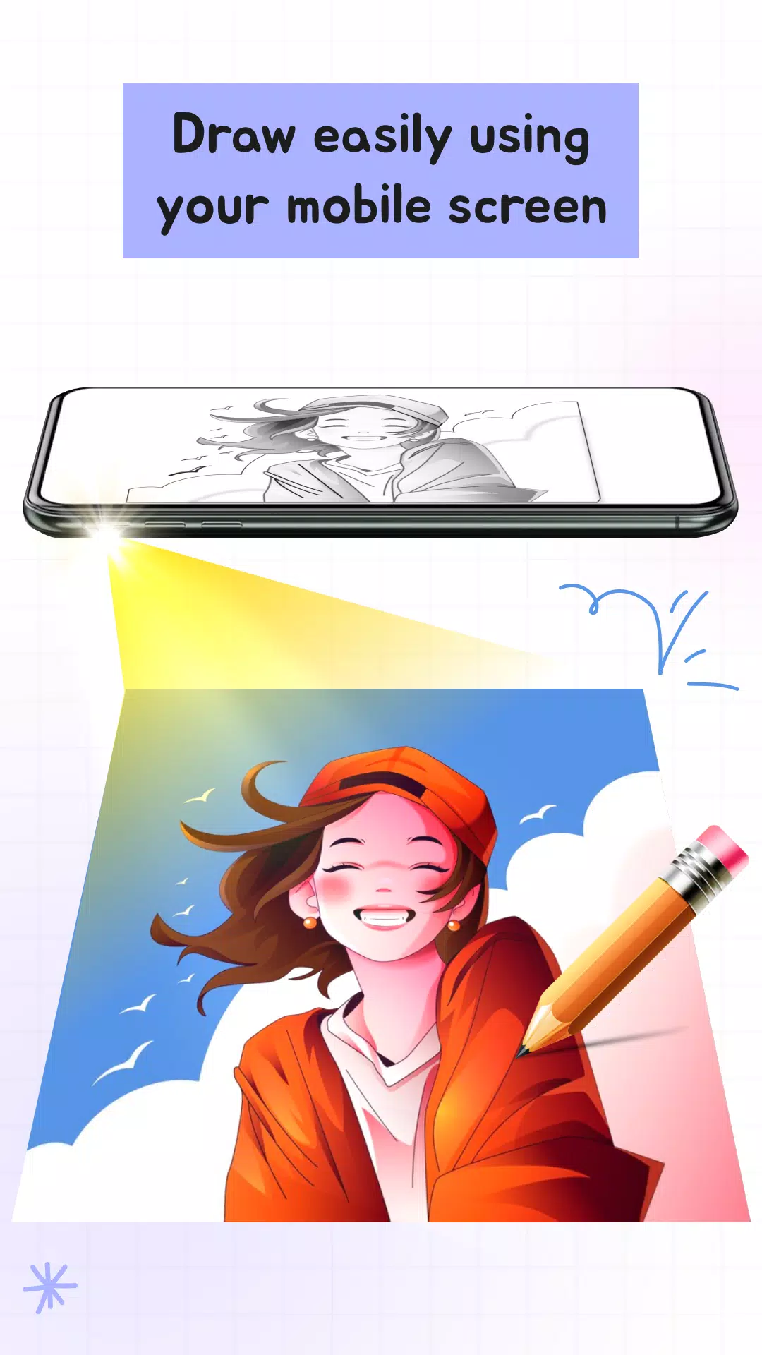 AR Drawing: Anime Sketch Capture d'écran 1