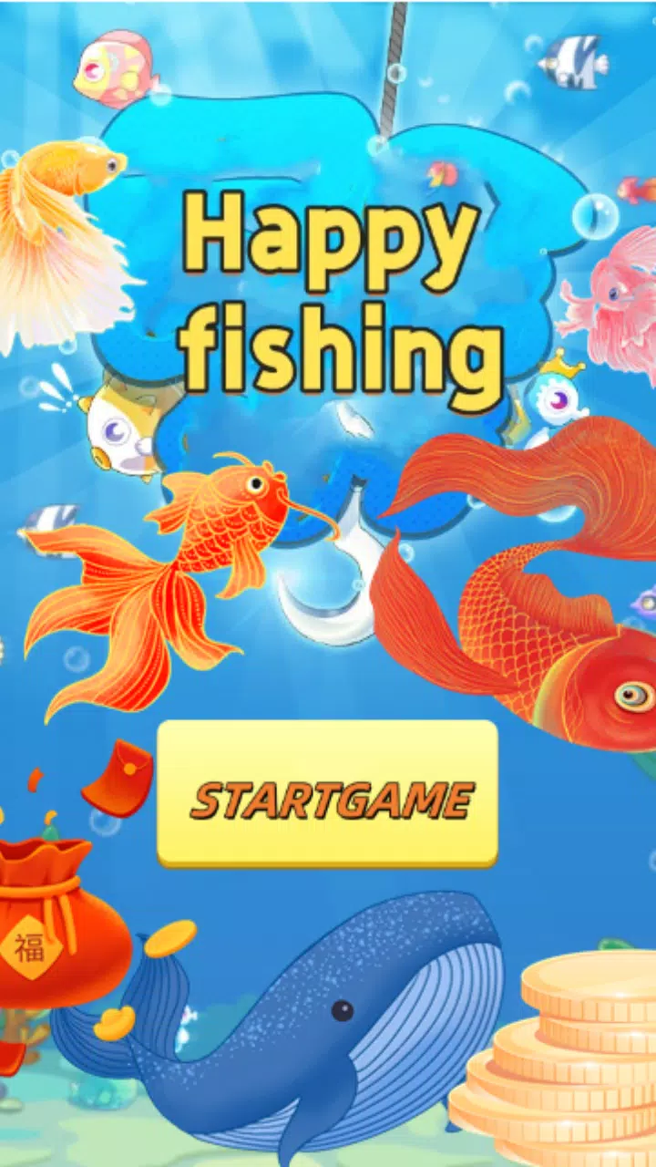 Happy Catches Fish Скриншот 0