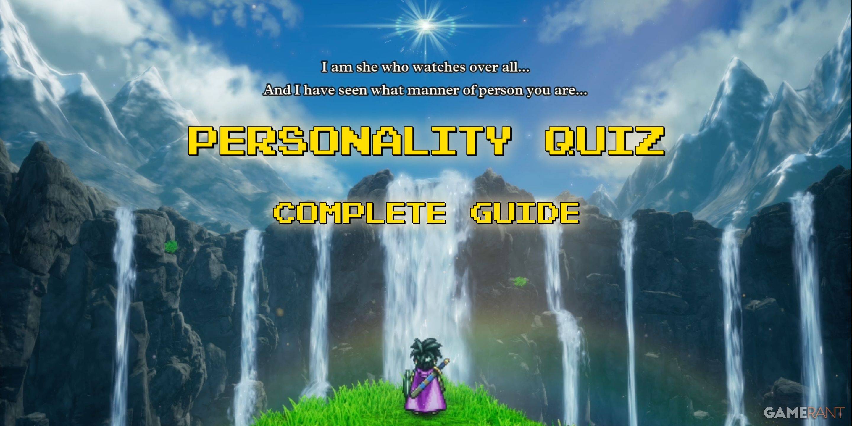 Dragon Quest III Remake: Guía definitiva para dominar los cuestionarios de personalidad