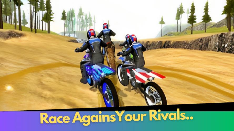 Dirt Bike Games- Motocross Captura de pantalla 2