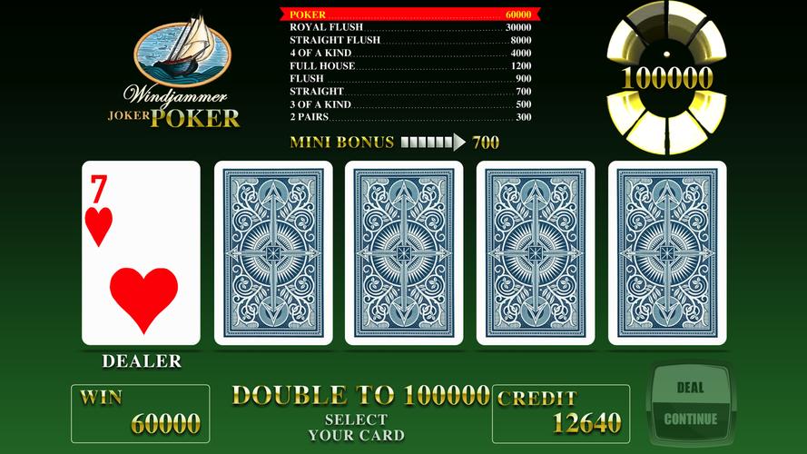 Windjammer Poker Скриншот 0