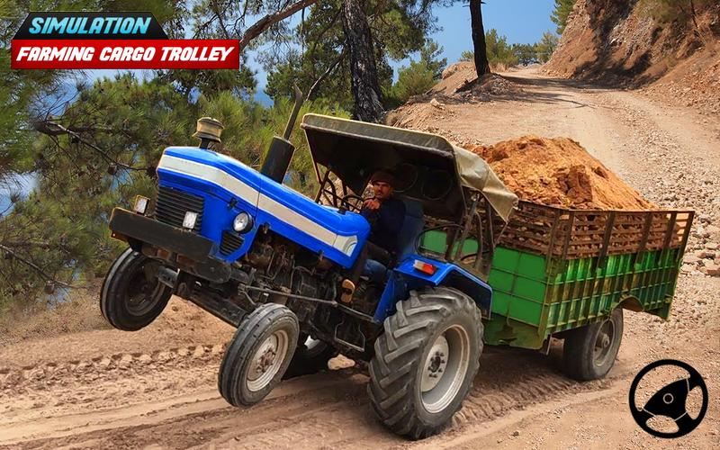 Tractor Trolley Farming Drive应用截图第2张