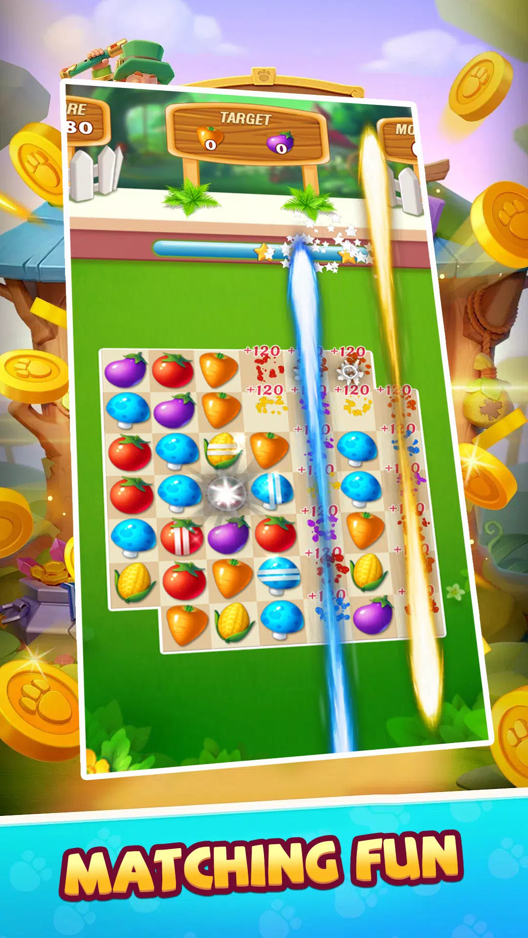 Tropical Match Game Screenshot 2