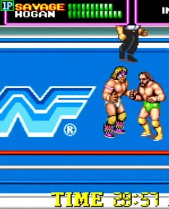 WWF Superstars of Wrestling Cl Capture d'écran 0