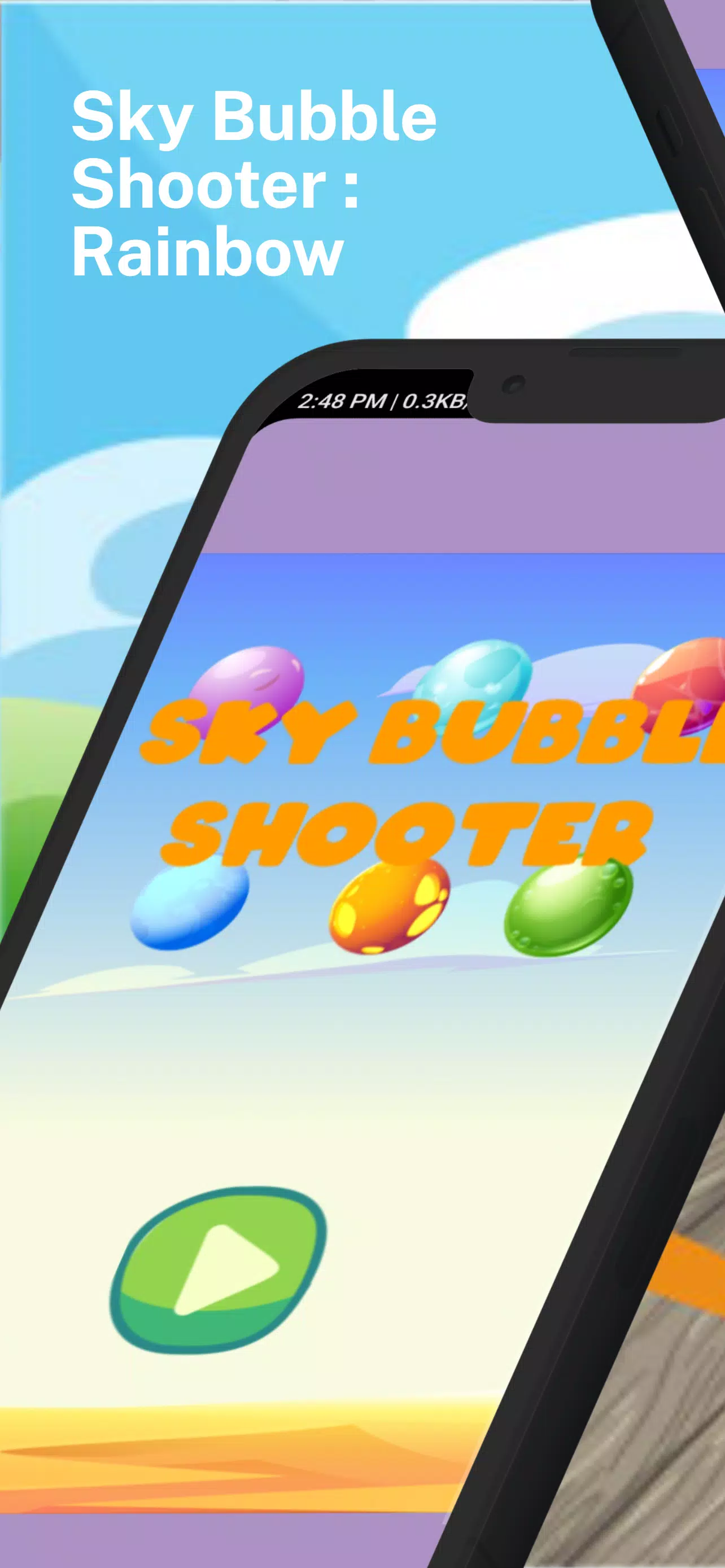 Sky Bubble Shooter : Rainbow स्क्रीनशॉट 0