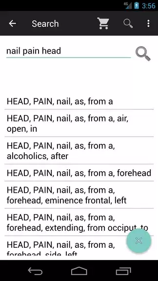 Homoeopathic Repertorium Скриншот 3