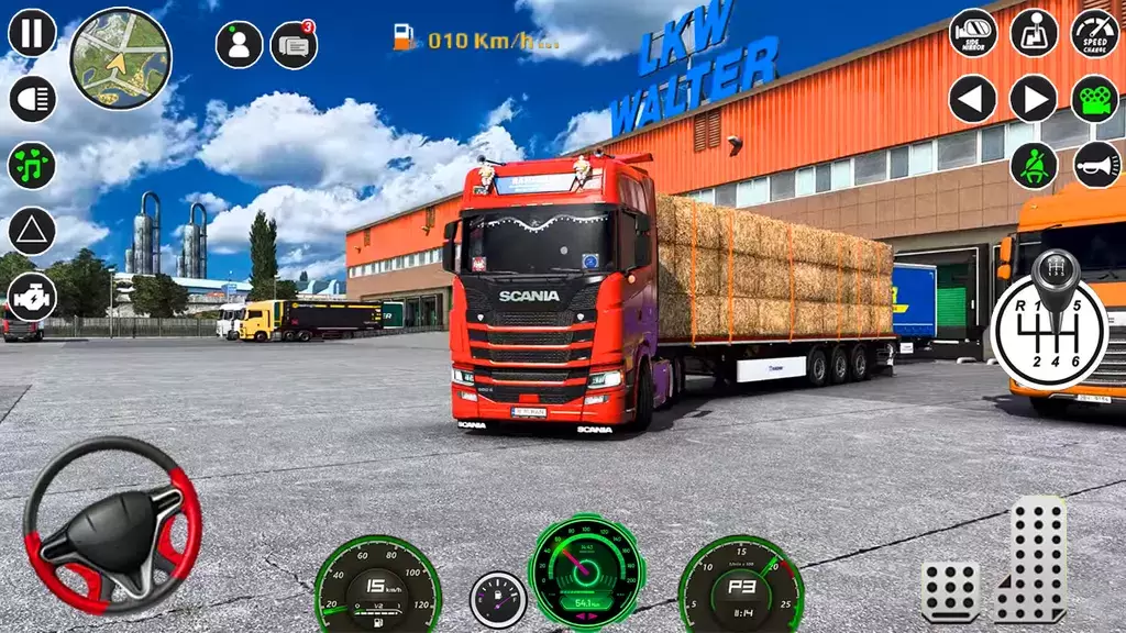 American Cargo City Driving 3D स्क्रीनशॉट 0