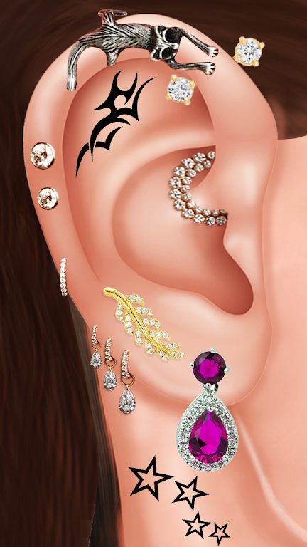 Ear Wax Salon:ASMR Doctor Game スクリーンショット 0