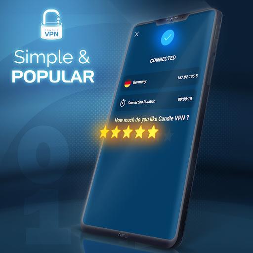 Candle VPN | فیلترشکن پرسرعت Screenshot 2