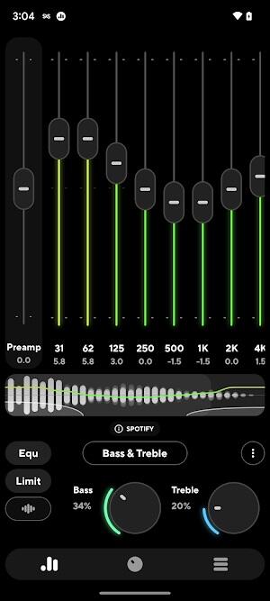 Poweramp Equalizer Captura de tela 2