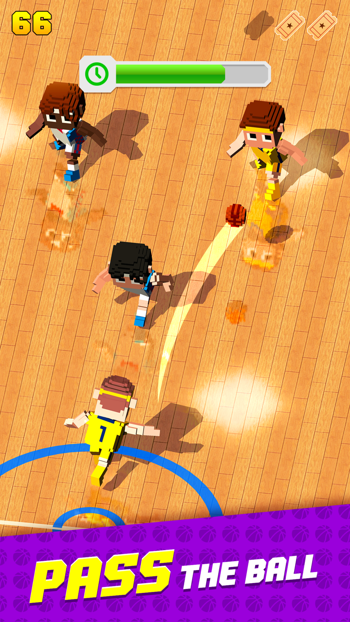 Blocky Basketball FreeStyle應用截圖第1張