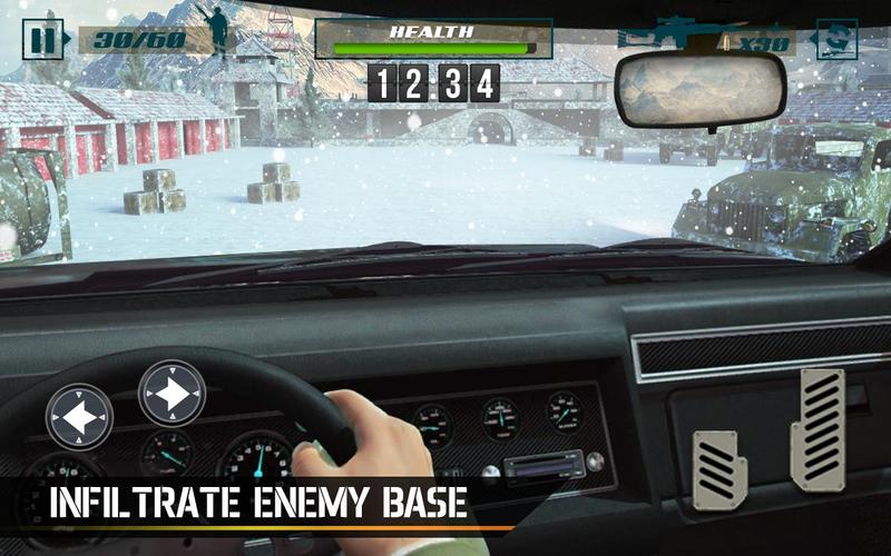 SWAT Sniper Fps Gun Games Captura de pantalla 2