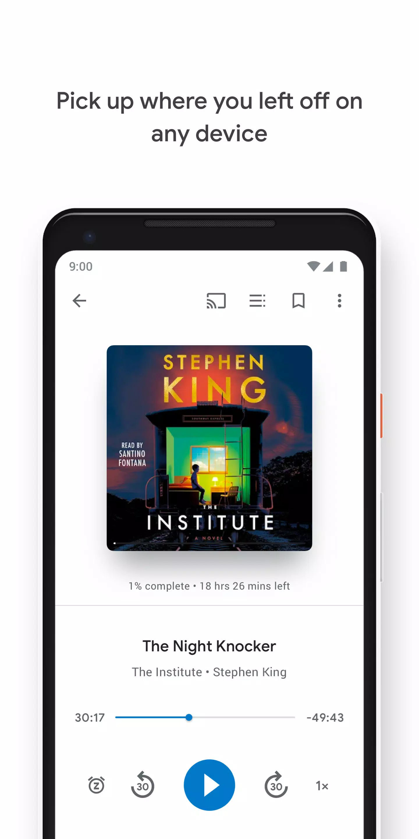 Google Play Livres Capture d'écran 1