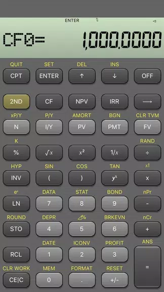 BA Financial Calculator Скриншот 0