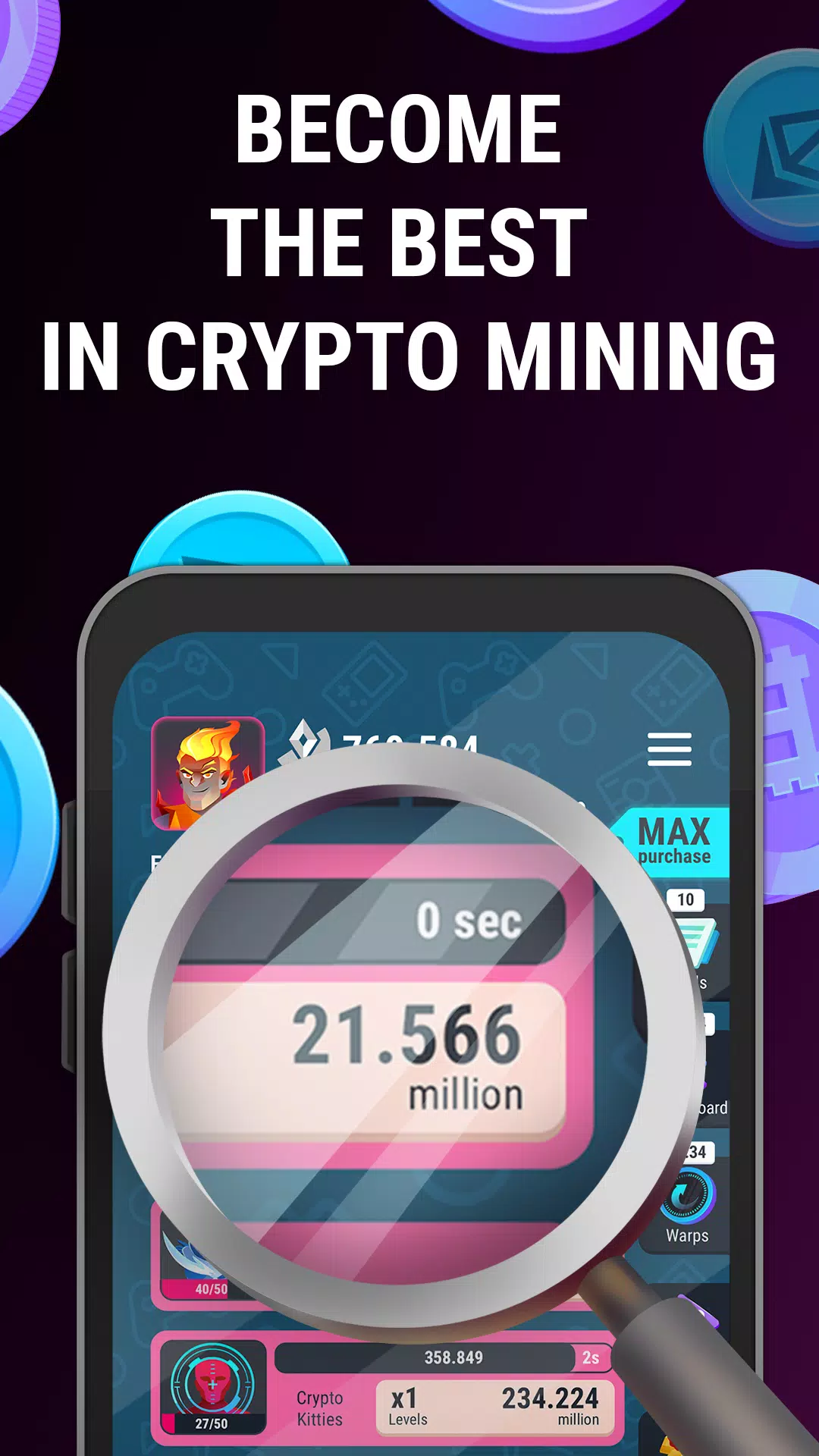 Crypto Miner Tycoon スクリーンショット 2