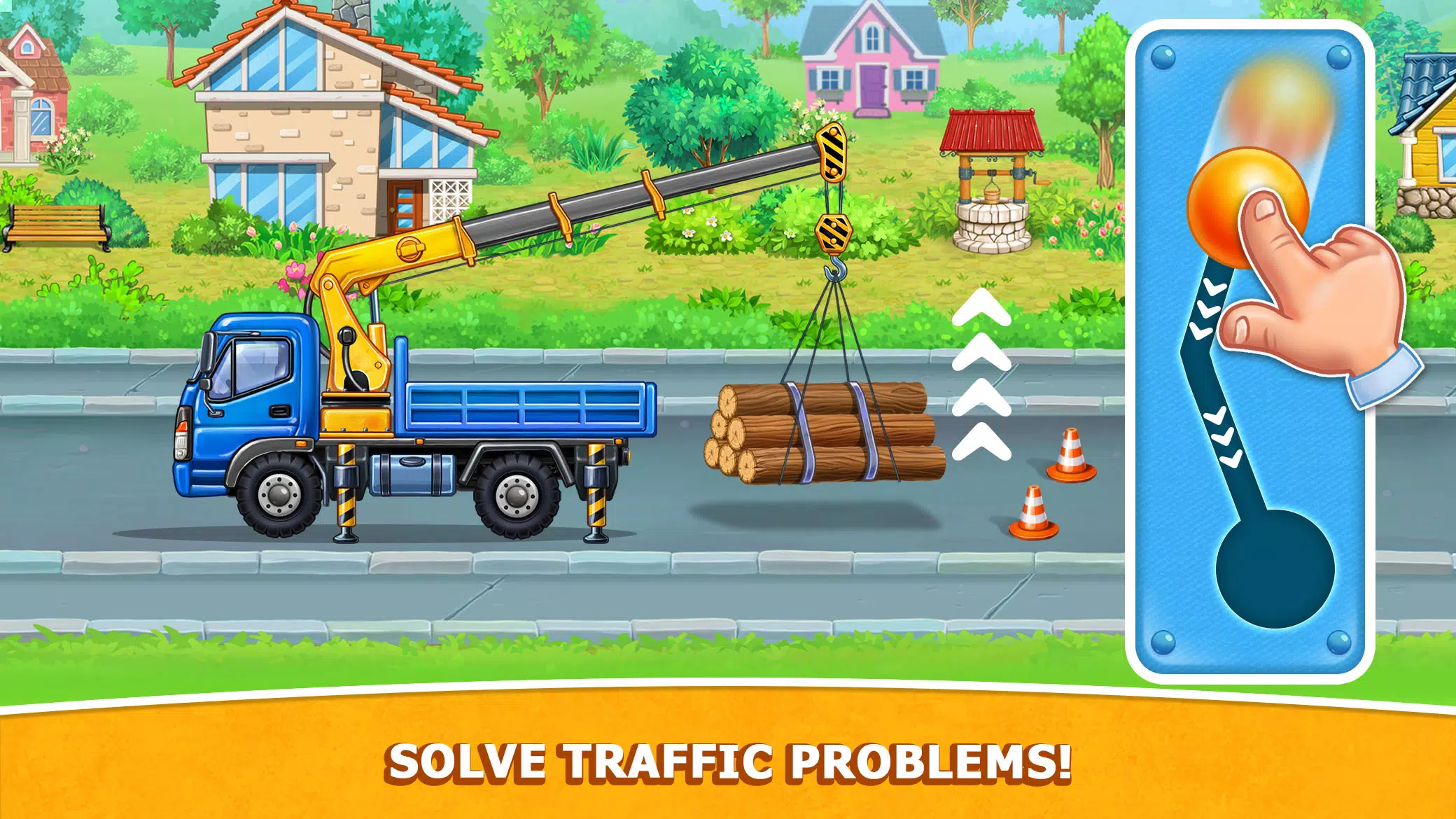 Kids Truck: City Builder Games スクリーンショット 1