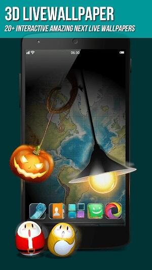 next launcher 3d shell pro apk