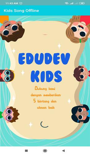 English Kids Songs- Offline Captura de tela 0