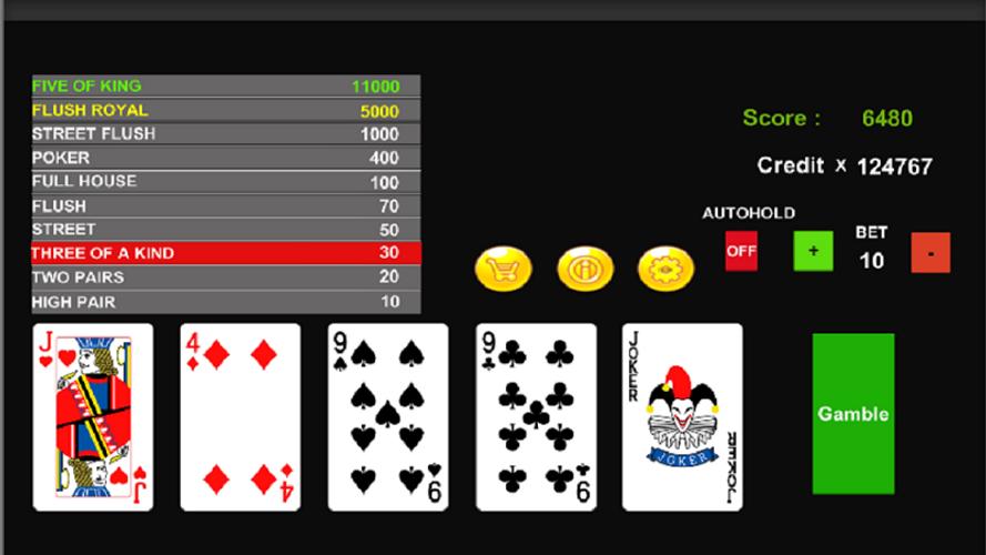 Video Poker Royal Casino 스크린샷 0