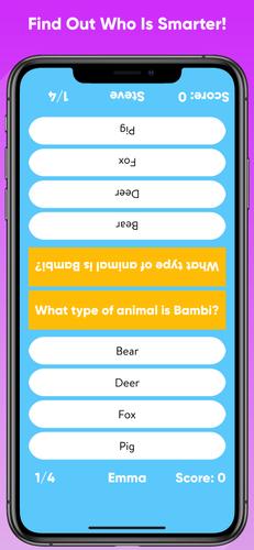 2 Player Quiz 스크린샷 1