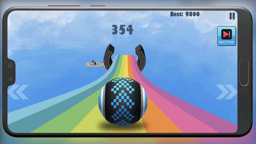 Rolling Ball Impossible road应用截图第0张