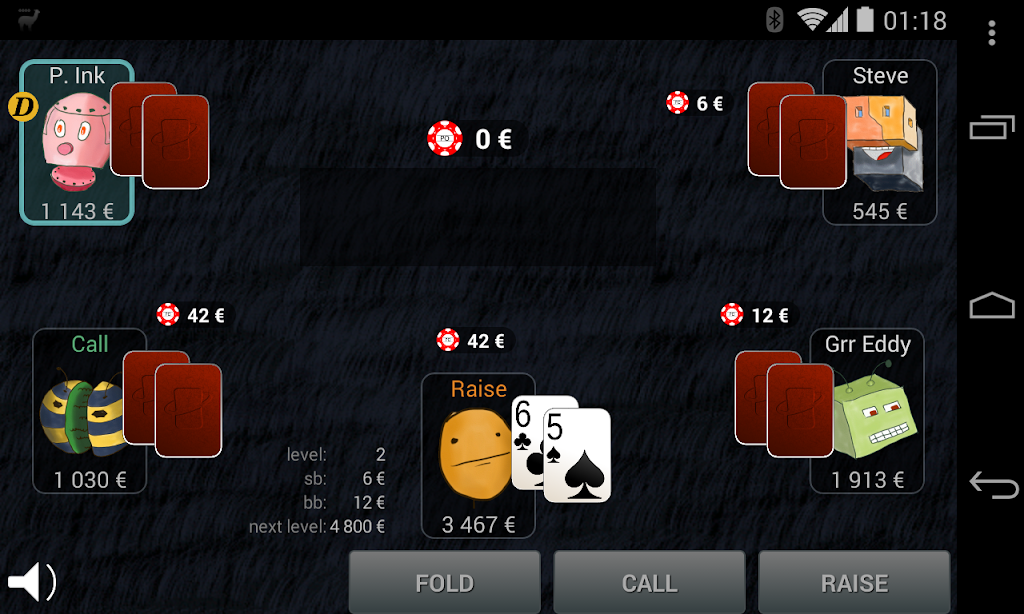 Bots Don’t Bluff Offline Poker應用截圖第1張