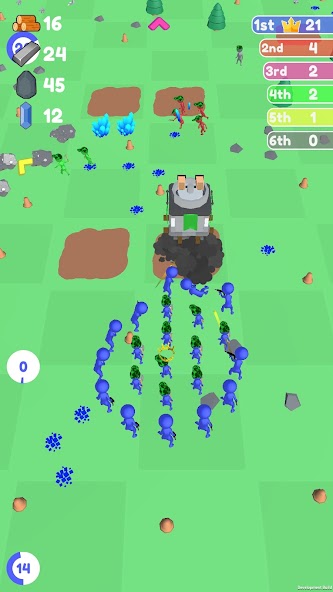 Islands Control: Army War Mod Captura de pantalla 1