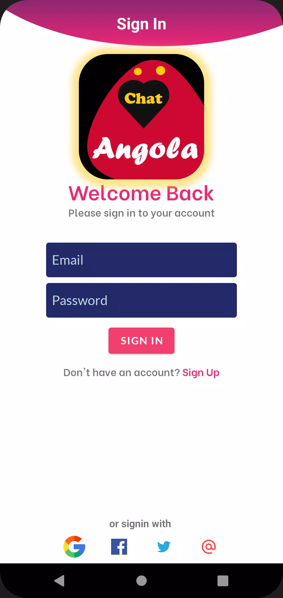 Angola dating app chat rooms Скриншот 2