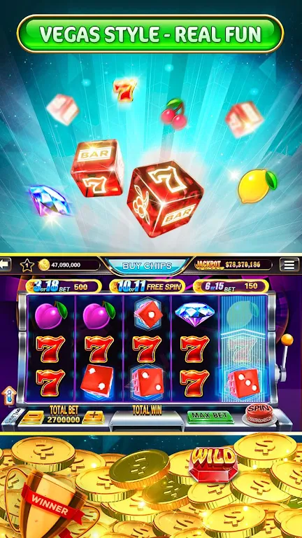 Lucky Vegas Casino: Slots Game Capture d'écran 3