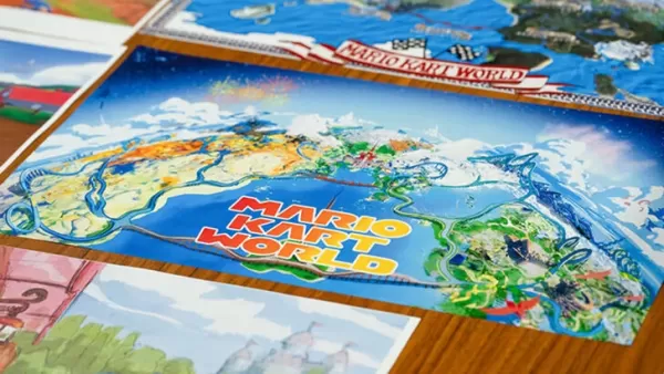 Mario Kart World Original Concept Art
