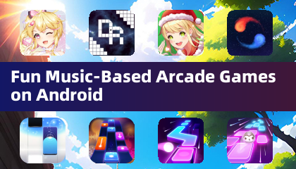 Fun musikbasierte Arcade-Spiele auf Android