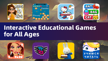 Interactive Educational Games for All Ages