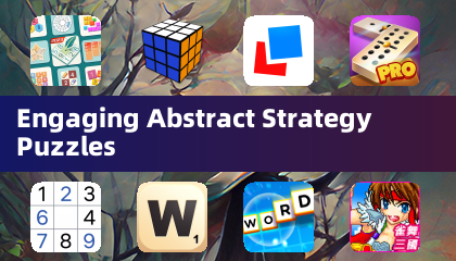 Engaging Abstract Strategy Puzzles