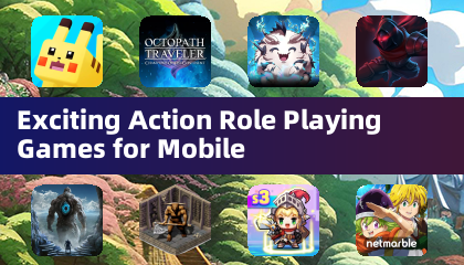 モバイル向けエキサイティングなアクションRPG