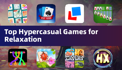 リラックスに最適なトップハイパーカジュアルゲーム