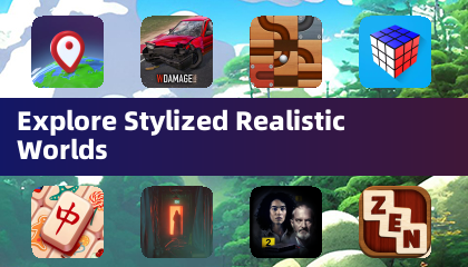 Исследуйте стилизованные реалистичные миры