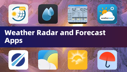 Weather Radar and Forecast Apps