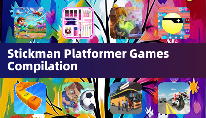 Stickman Platformer Games Compilation