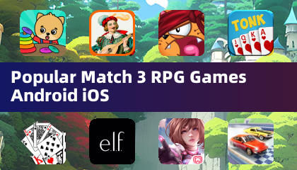 Popular Match 3 RPG Games Android iOS