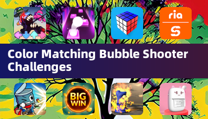 Color Matching Bubble Shooter Challenges