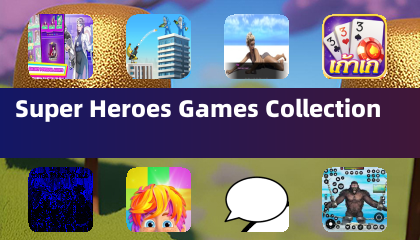 Super-Helden-Spiele-Sammlung