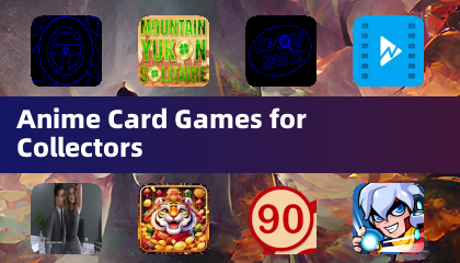 Anime Card Games for Collectors