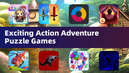Juegos de puzles de acción y aventuras emocionantes