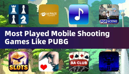 Most Played Mobile Shooting Games Like PUBG
