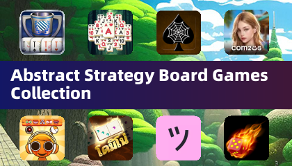 Colección de juegos de mesa de estrategia abstracta