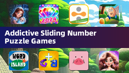 Addictive Sliding Number Puzzle Games