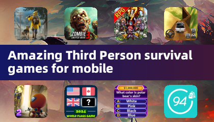 Amazing Third Person survival games for mobile