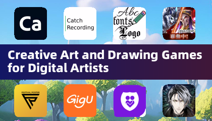 Creative Art and Drawing Games for Digital Artists